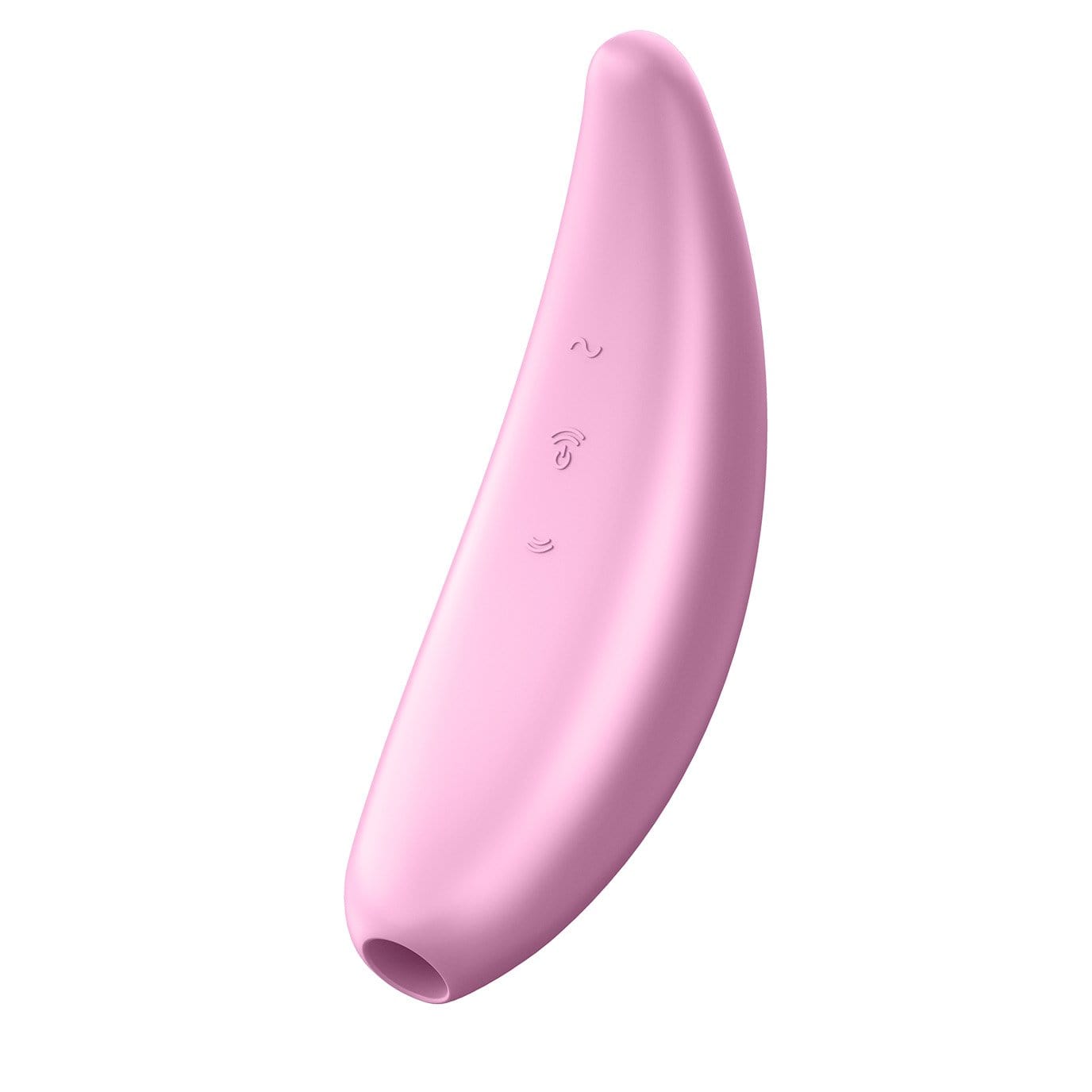 Satisfyer - Curvy 3+ App-Controlled Air Pulse Stimulator Vibrator (Pink) Clit Massager (Vibration) Rechargeable 289876916 CherryAffairs