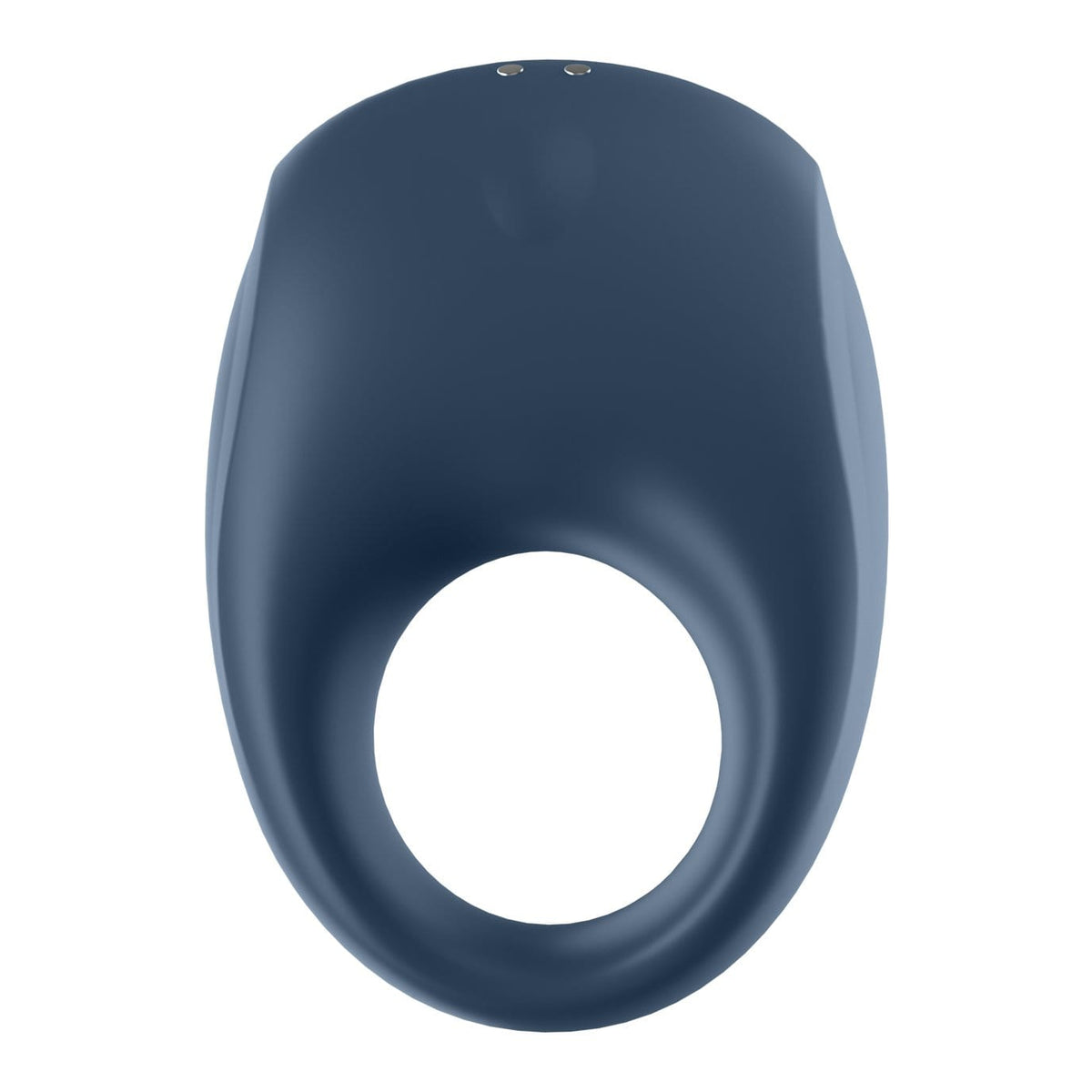 Satisfyer - Strong One App-Controlled Silicone Cock Ring (Blue Black) Silicone Cock Ring (Vibration) Rechargeable 4061504001968 CherryAffairs