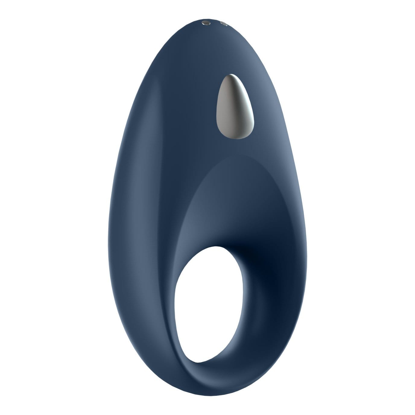 Satisfyer - Mighty One Ring App-Controlled Bluetooth Cock Ring (Blue) Remote Control Cock Ring (Vibration) Rechargeable 289884390 CherryAffairs