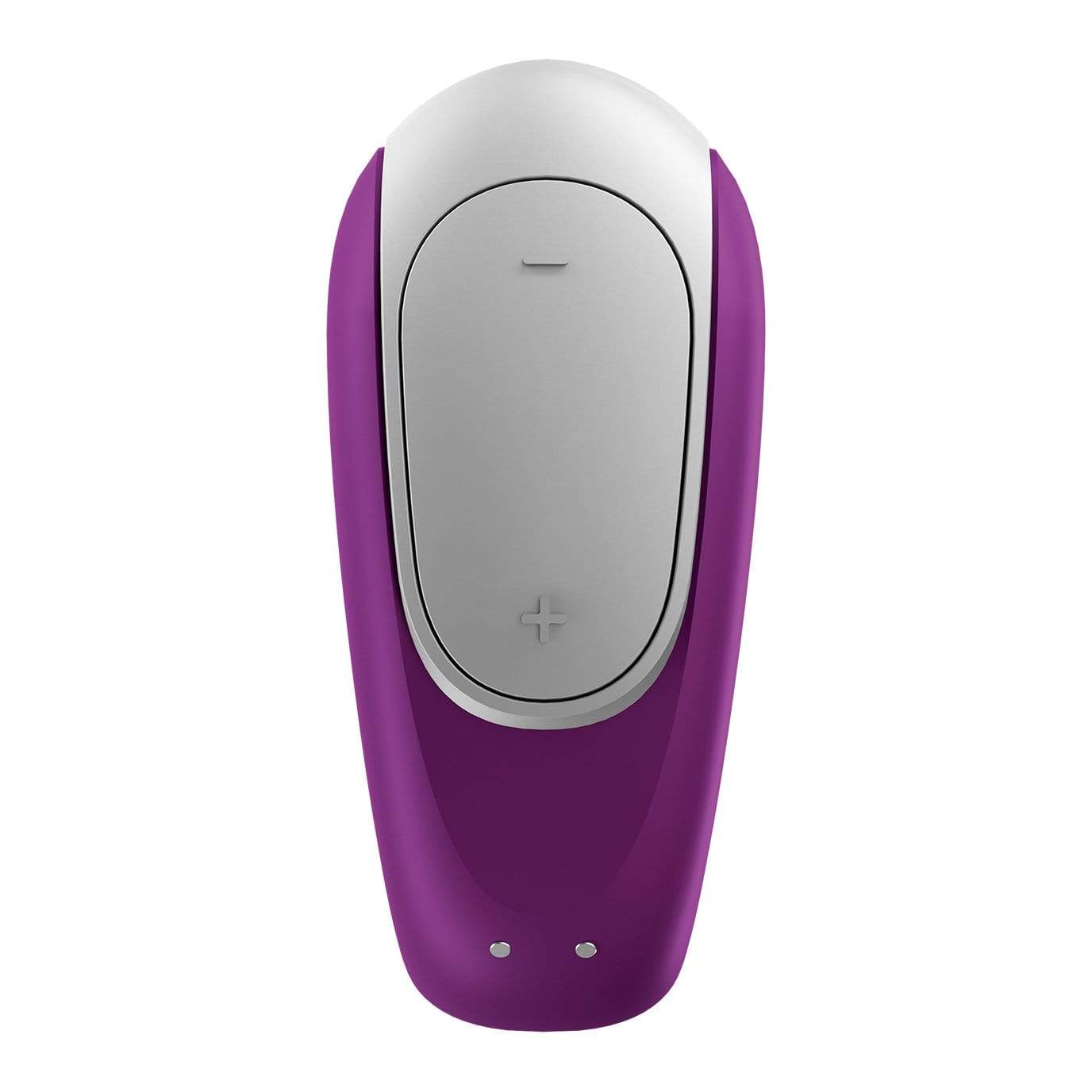 Satisfyer - Double Fun App-Controlled Couple's Vibrator with Remote Control (Purple) Remote Control Couple's Massager (Vibration) Rechargeable 4061504002460 CherryAffairs