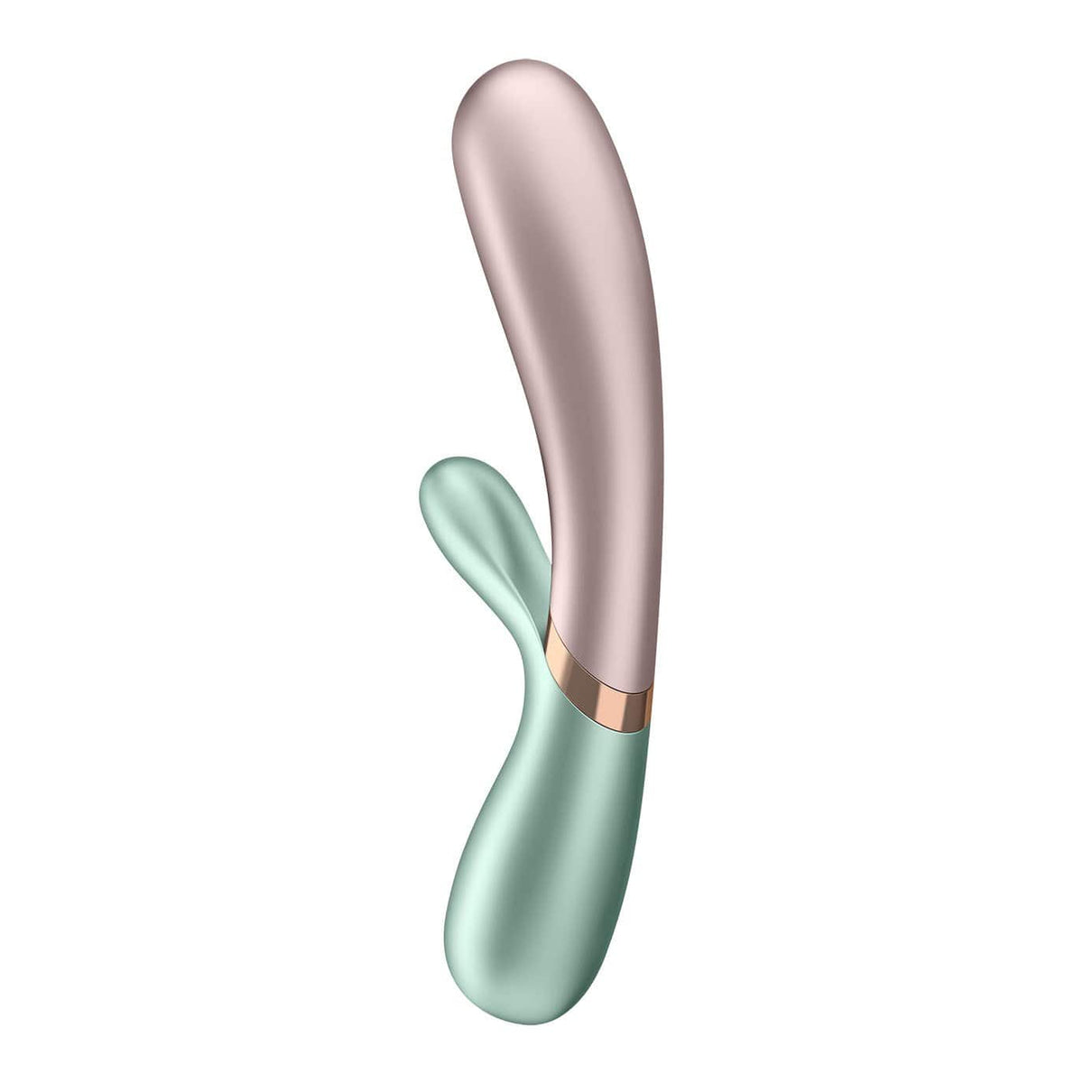 Satisfyer - Hot Lover Warming Rabbit Vibrator with Bluetooth and App (Pink/Mint) Rabbit Dildo (Vibration) Rechargeable 520219916 CherryAffairs