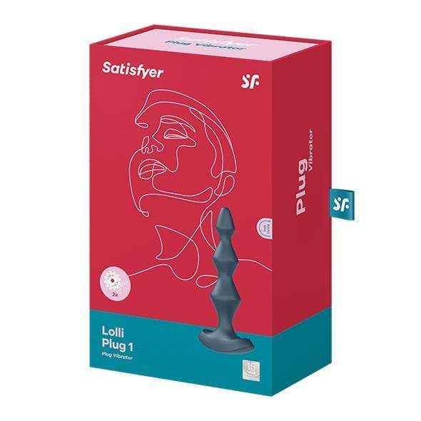 Satisfyer - Lolli Anal Plug 1 Vibrator (Dark Teal) Anal Plug (Vibration) Rechargeable 4061504003191 CherryAffairs