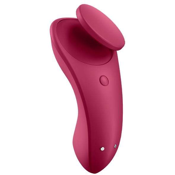 Satisfyer - Sexy Secret App-Controlled Panty Vibrator (Pink) Panties Massager Non RC (Vibration) Rechargeable 4061504003351 CherryAffairs