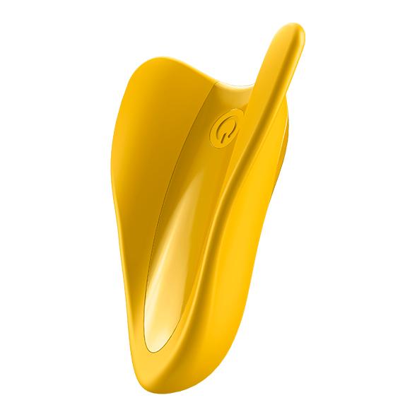 Satisfyer - High Fly Finger Vibrator (Yellow) Clit Massager (Vibration) Rechargeable 4061504004112 CherryAffairs