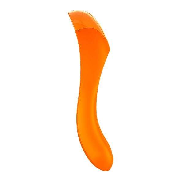 Satisfyer - Candy Cane Finger Vibrator (Orange) Clit Massager (Vibration) Rechargeable 4061504004143 CherryAffairs