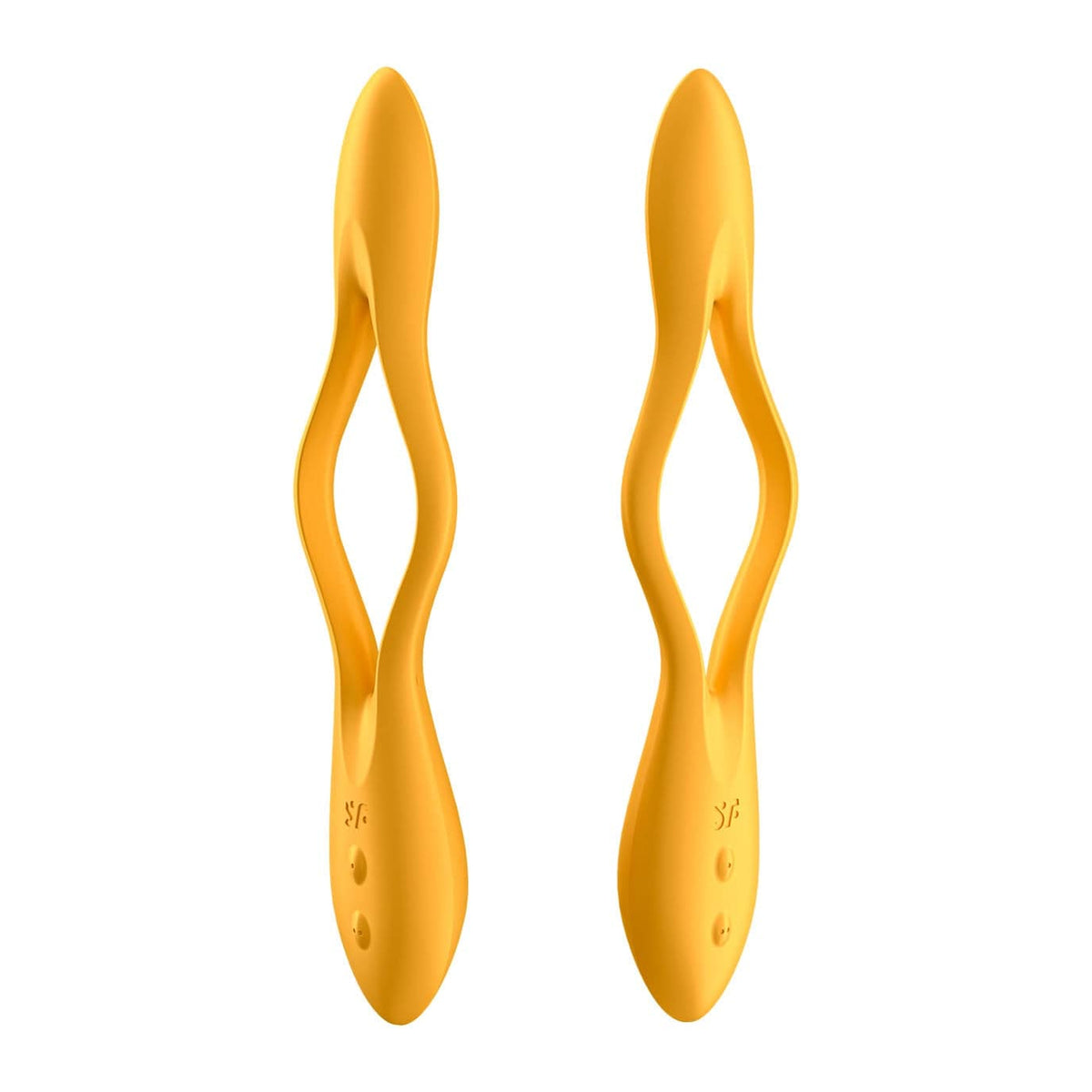 Satisfyer - Elastic Joy Flexible Multi Vibrator (Dark Yellow) G Spot Dildo (Vibration) Rechargeable 4061504007588 CherryAffairs