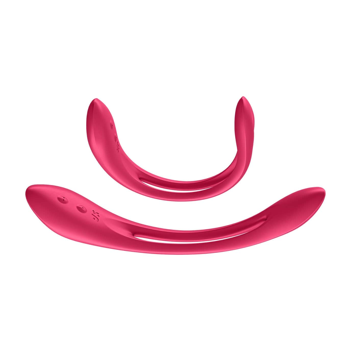 Satisfyer - Elastic Joy Flexible Multi Vibrator (Red) G Spot Dildo (Vibration) Rechargeable 4061504007595 CherryAffairs