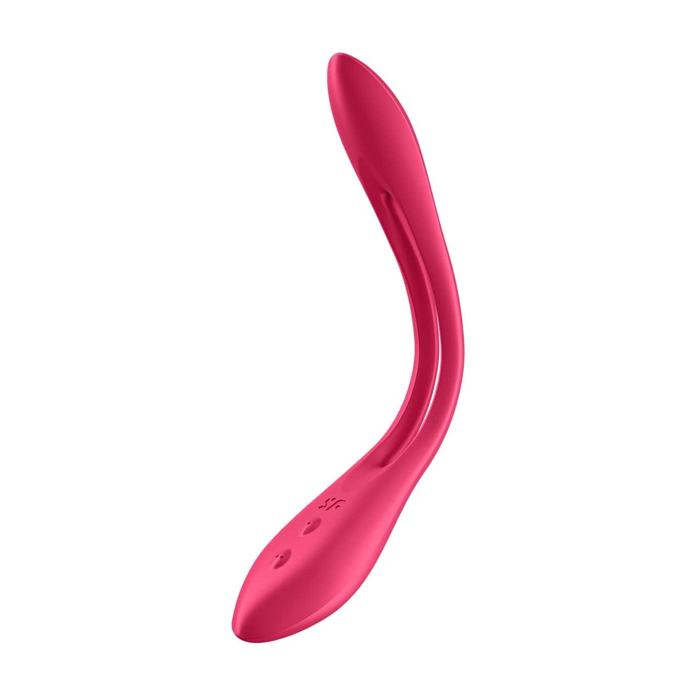 Satisfyer - Elastic Joy Flexible Multi Vibrator (Red) G Spot Dildo (Vibration) Rechargeable 4061504007595 CherryAffairs