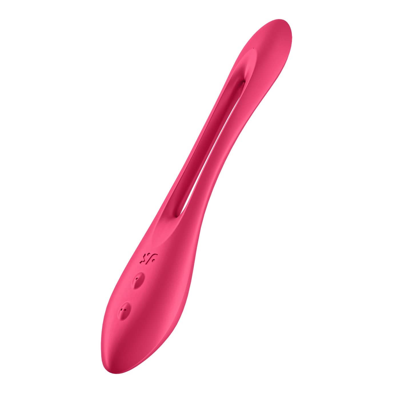 Satisfyer - Elastic Joy Flexible Multi Vibrator (Red) G Spot Dildo (Vibration) Rechargeable 4061504007595 CherryAffairs