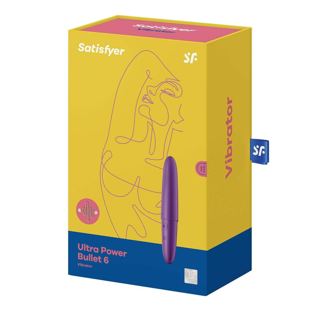 Satisfyer - Ultra Power Bullet 6 Vibrator (Violet) Bullet (Vibration) Rechargeable 4061504007670 CherryAffairs
