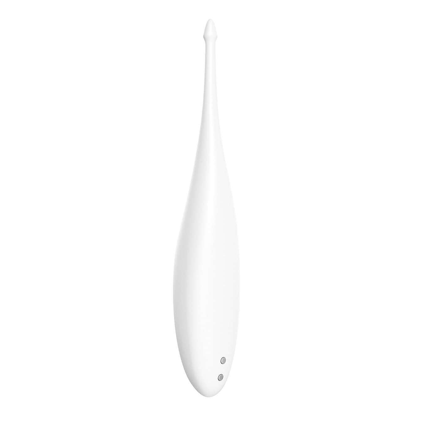 Satisfyer - Twirling Fun Clit Massager (White) Clit Massager (Vibration) Rechargeable 4061504009636 CherryAffairs