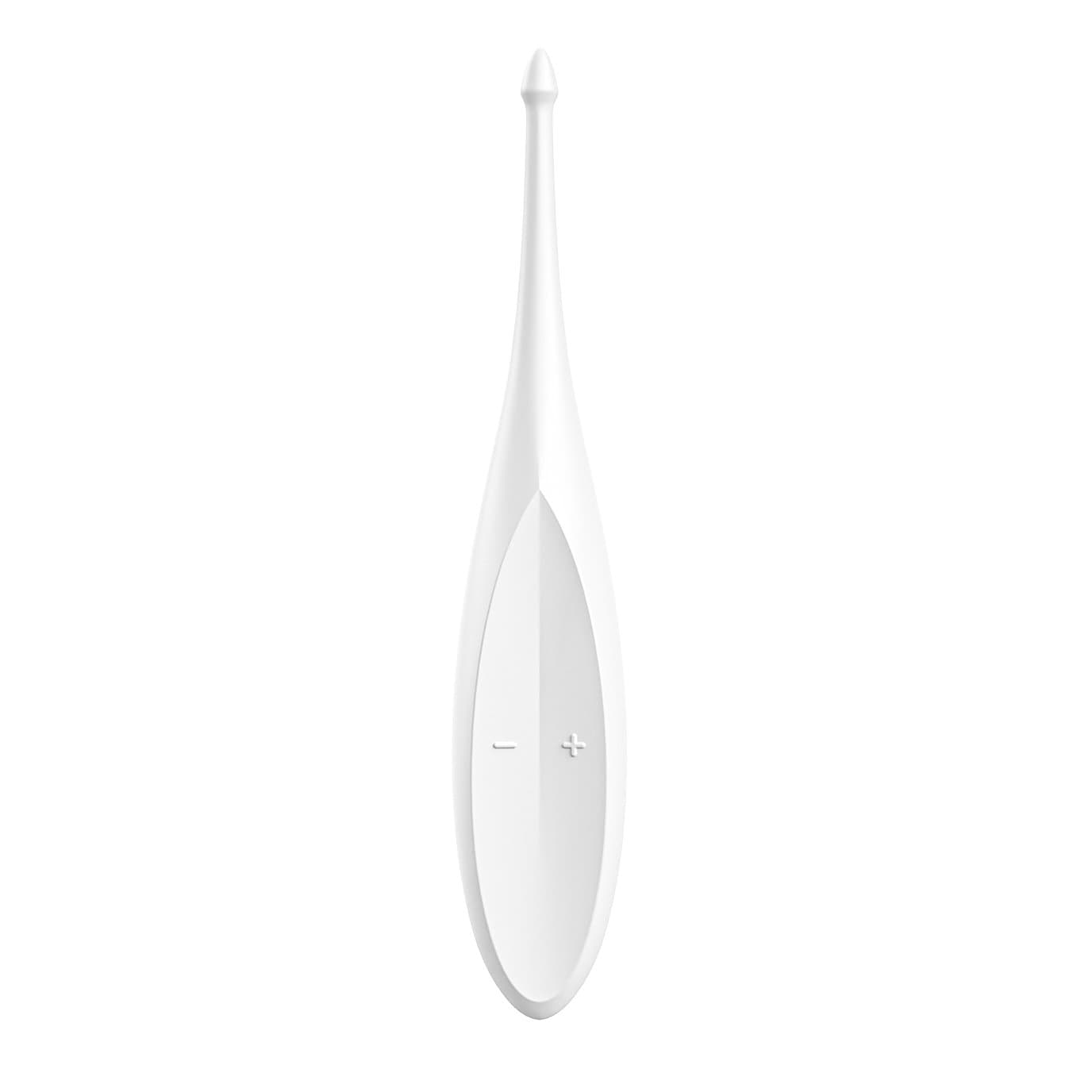 Satisfyer - Twirling Fun Clit Massager (White) Clit Massager (Vibration) Rechargeable 4061504009636 CherryAffairs