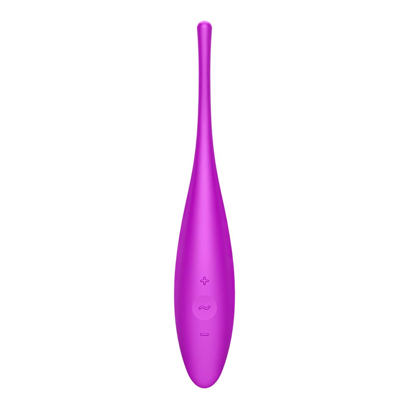 Satisfyer - Twirling Joy App-Controlled Clit Massager (Fuchsia) Clit Massager (Vibration) Rechargeable 4061504009681 CherryAffairs
