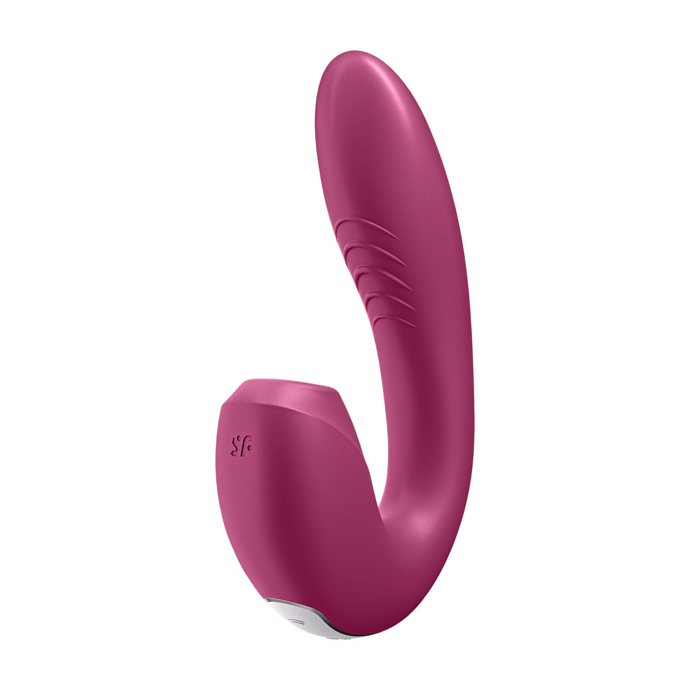 Satisfyer - Sunray Clitoral Air G Spot Dual Stimulator (Berry) Clit Massager (Vibration) Rechargeable 4061504009773 CherryAffairs