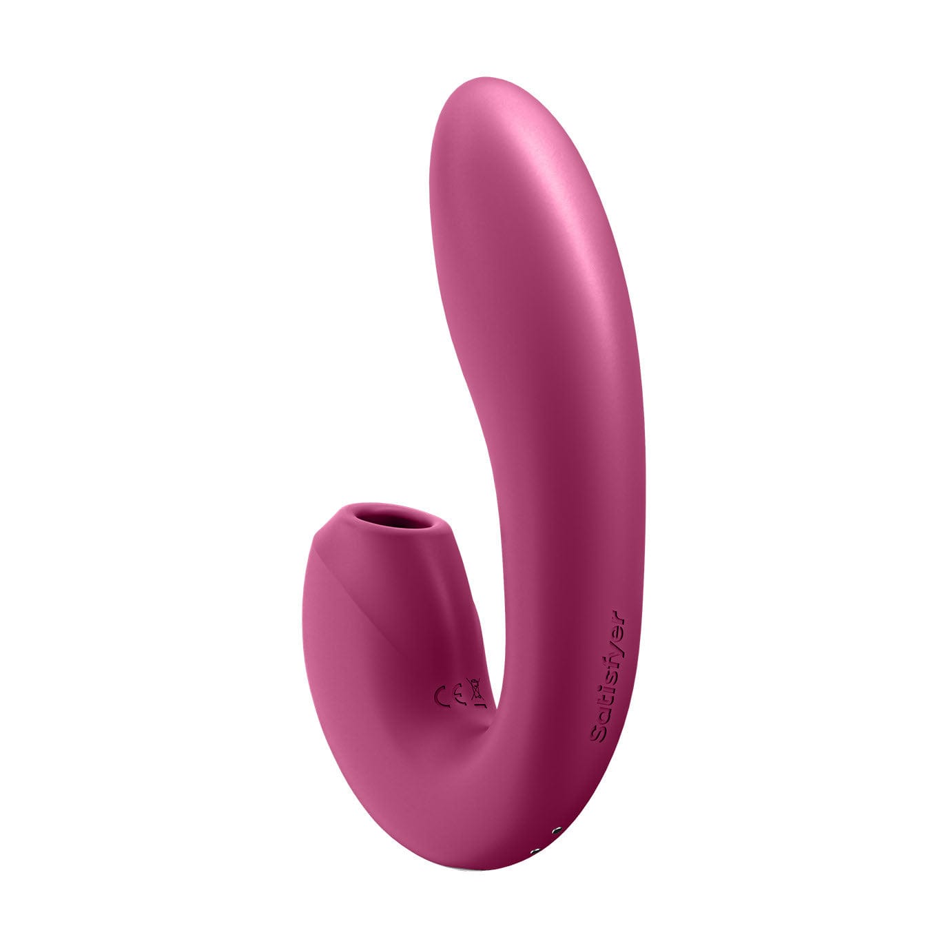 Satisfyer - Sunray Clitoral Air G Spot Dual Stimulator (Berry) Clit Massager (Vibration) Rechargeable 4061504009773 CherryAffairs