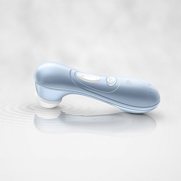 Satisfyer - Pro 2 Air Pulse Rechargeable Clitoral Air Stimulator (Blue) Clit Massager (Vibration) Rechargeable 4061504009889 CherryAffairs