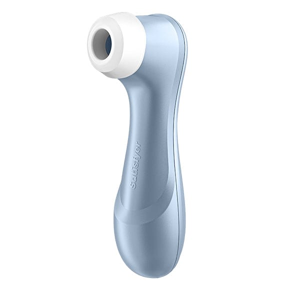 Satisfyer - Pro 2 Air Pulse Rechargeable Clitoral Air Stimulator (Blue) Clit Massager (Vibration) Rechargeable 4061504009889 CherryAffairs