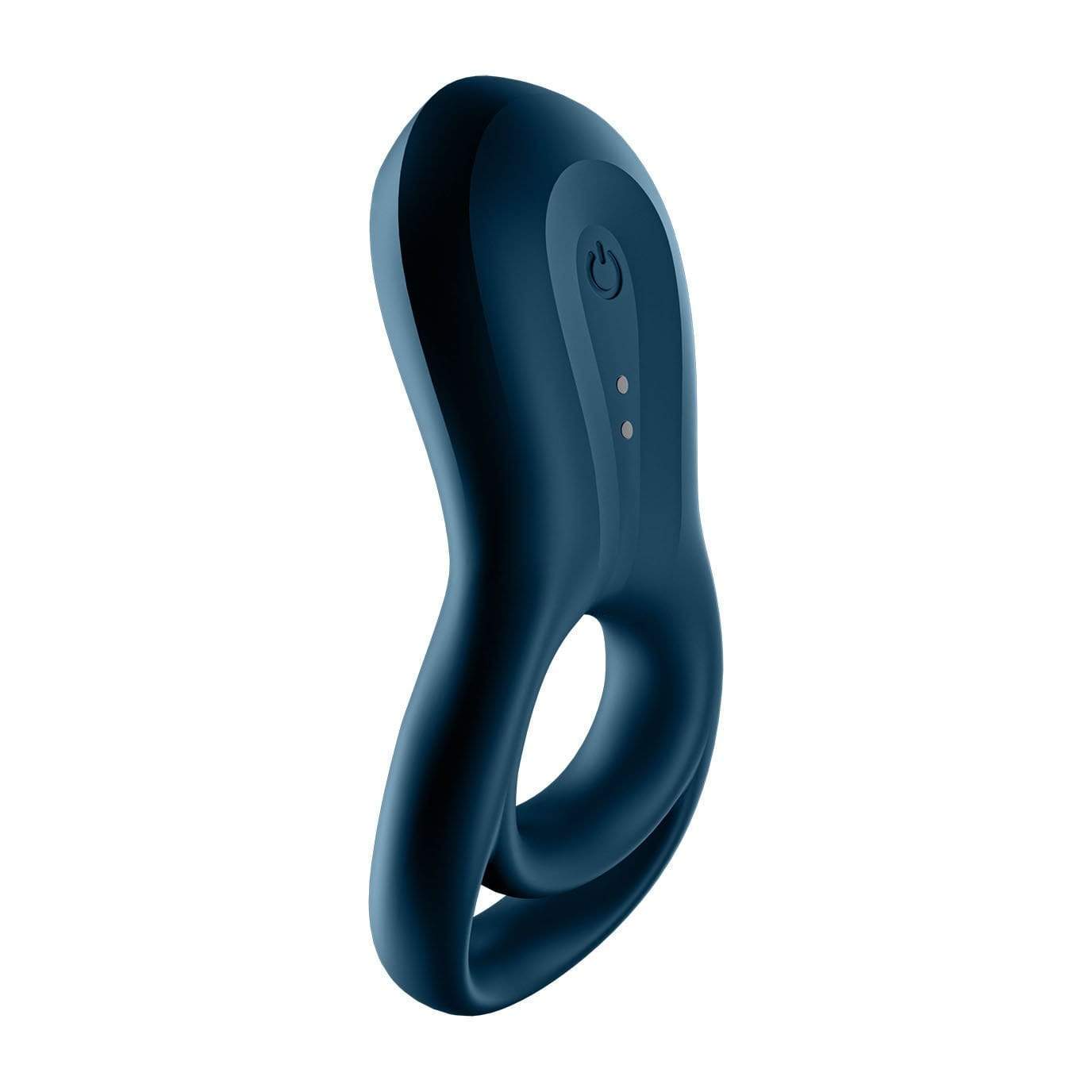 Satisfyer - Epic Duo Bluetooth App-Controlled Silicone Vibrating Cock Ring (Black) Silicone Cock Ring (Vibration) Rechargeable 4061504009940 CherryAffairs