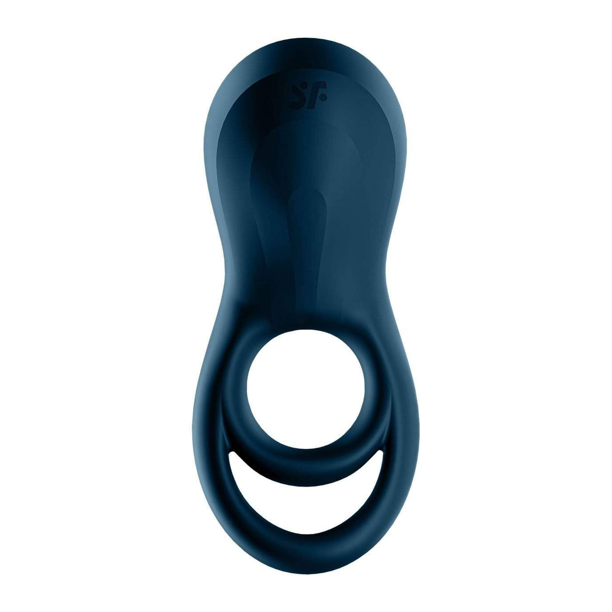 Satisfyer - Epic Duo Bluetooth App-Controlled Silicone Vibrating Cock Ring (Black) Silicone Cock Ring (Vibration) Rechargeable 4061504009940 CherryAffairs