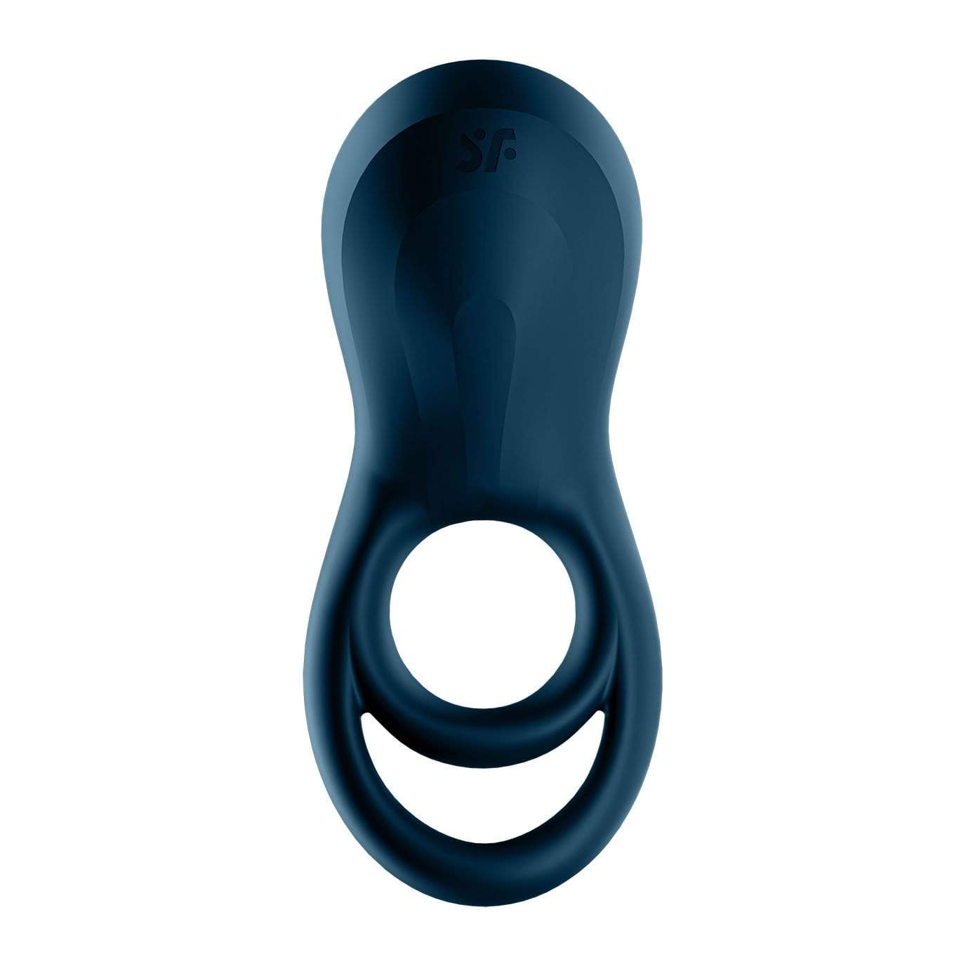 Satisfyer - Epic Duo Bluetooth App-Controlled Silicone Vibrating Cock Ring (Black) Silicone Cock Ring (Vibration) Rechargeable 4061504009940 CherryAffairs