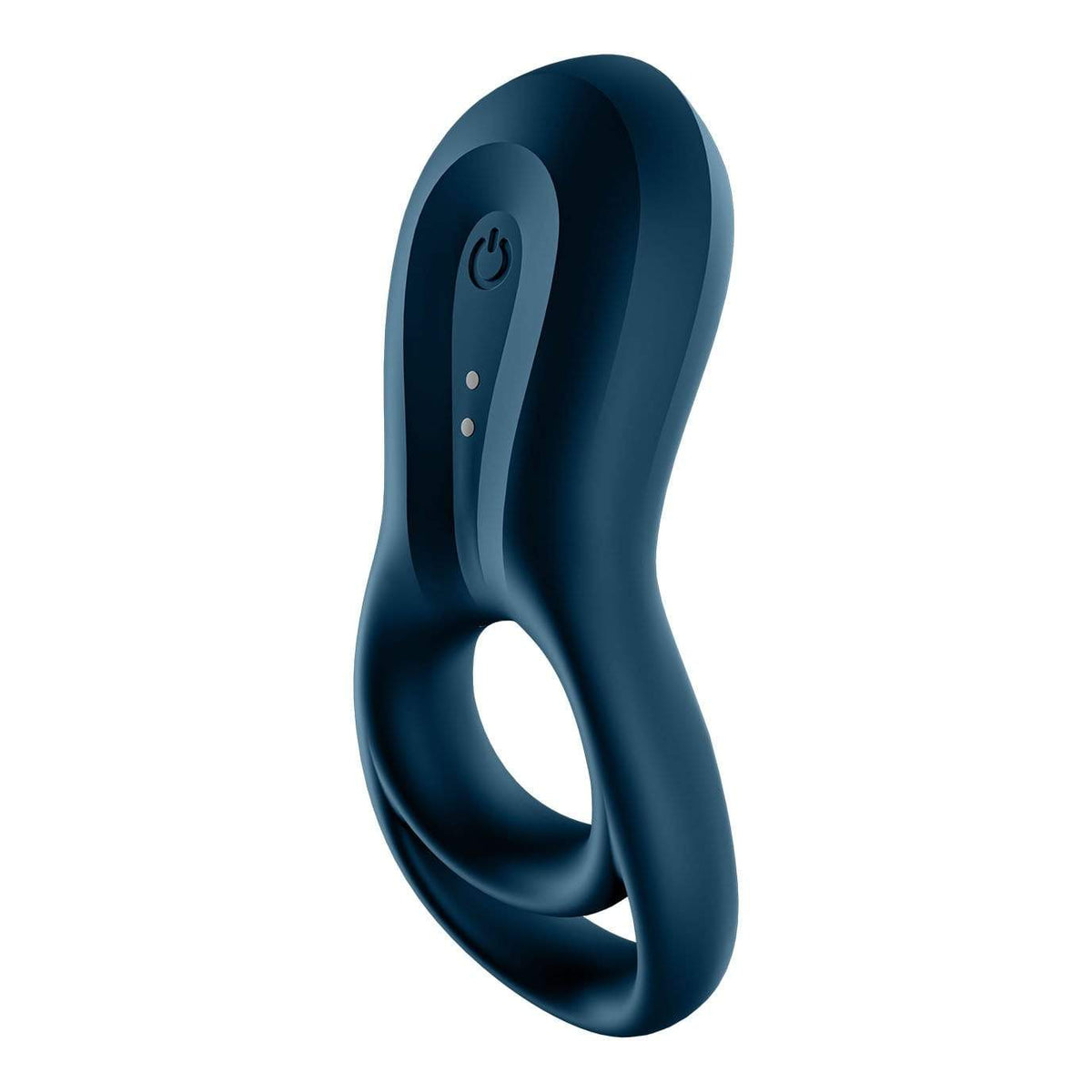 Satisfyer - Epic Duo Bluetooth App-Controlled Silicone Vibrating Cock Ring (Black) Silicone Cock Ring (Vibration) Rechargeable 4061504009940 CherryAffairs