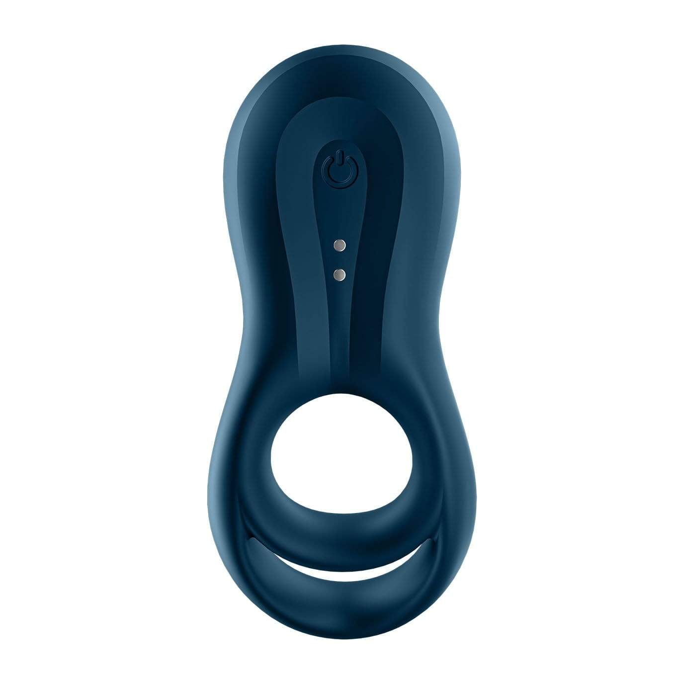Satisfyer - Epic Duo Bluetooth App-Controlled Silicone Vibrating Cock Ring (Black) Silicone Cock Ring (Vibration) Rechargeable 4061504009940 CherryAffairs