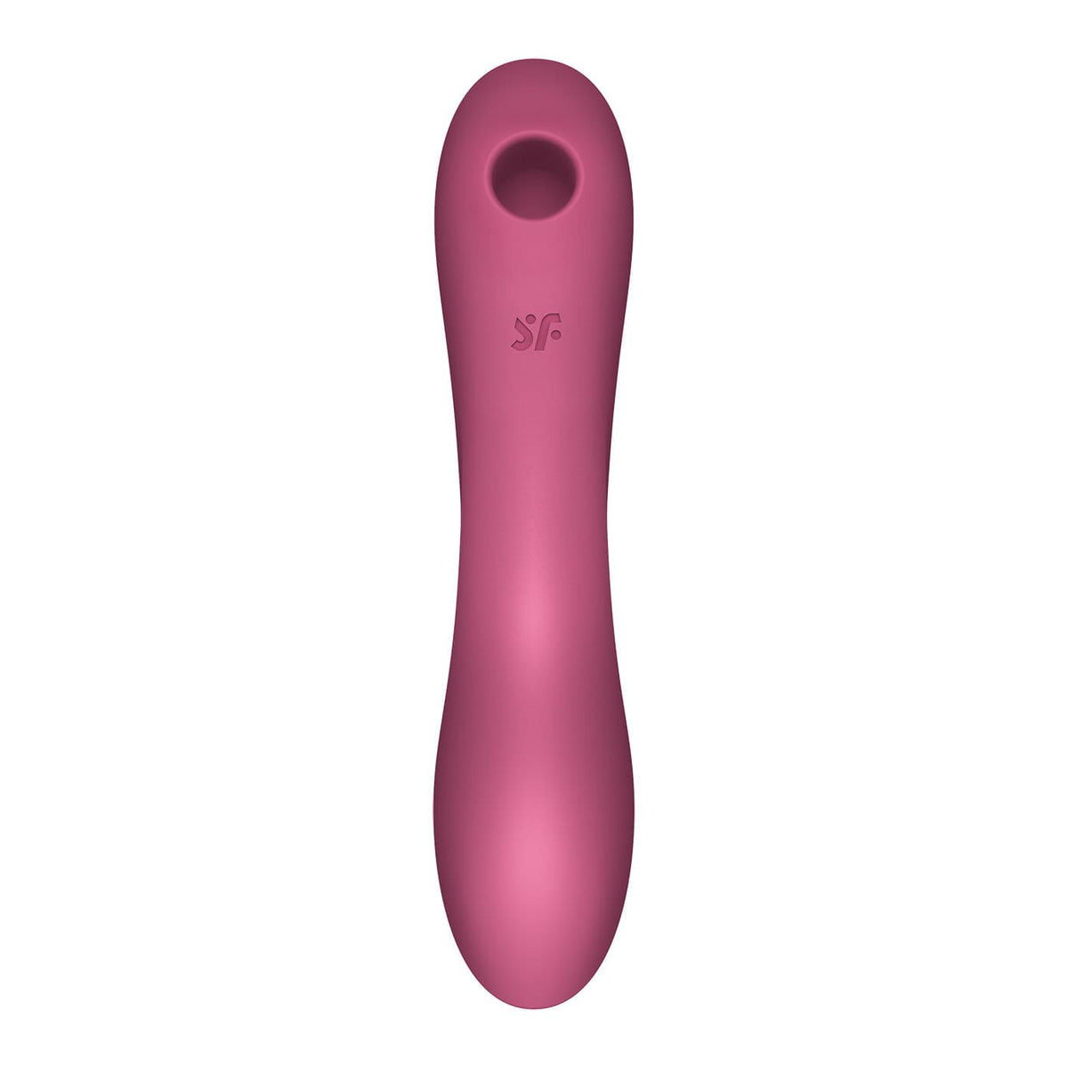 Satisfyer - Curvy Trinity 3 Insertable G-Spot Clitoral Air Stimulator Vibrator (Pink) G Spot Dildo (Vibration) Rechargeable 575429391 CherryAffairs