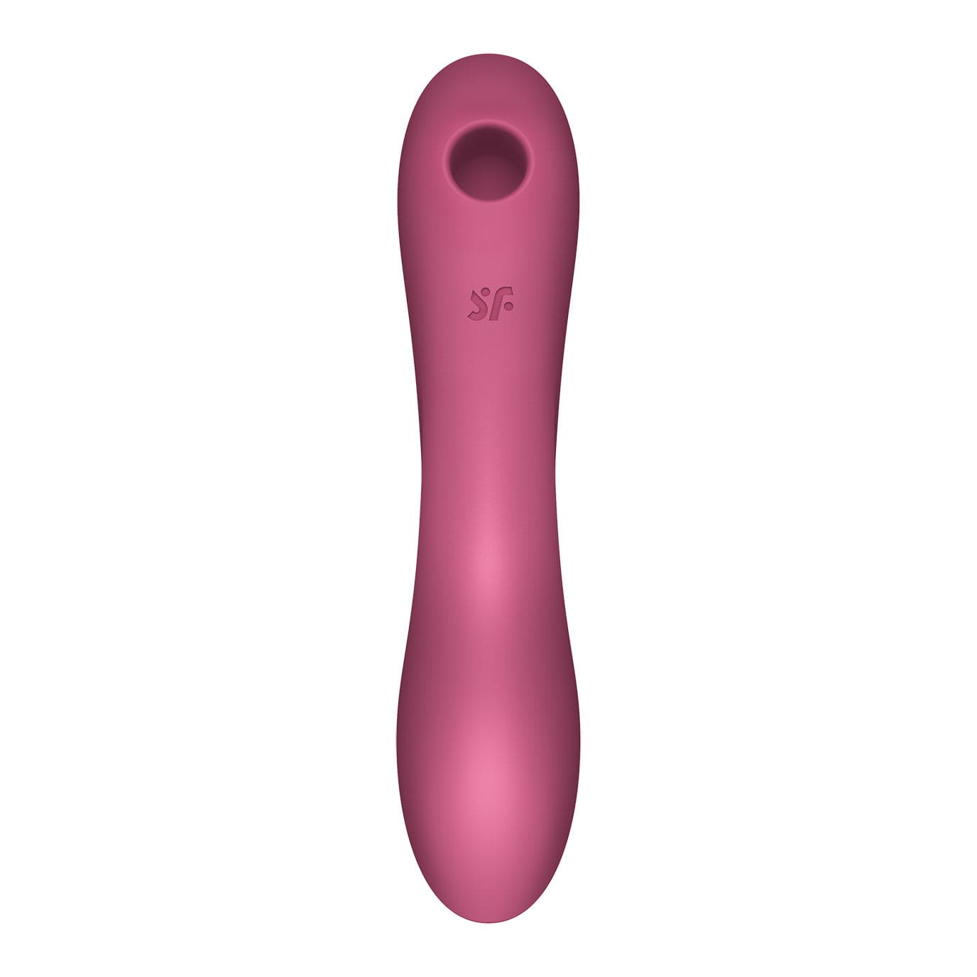 Satisfyer - Curvy Trinity 3 Insertable G-Spot Clitoral Air Stimulator Vibrator (Pink) G Spot Dildo (Vibration) Rechargeable 575429391 CherryAffairs
