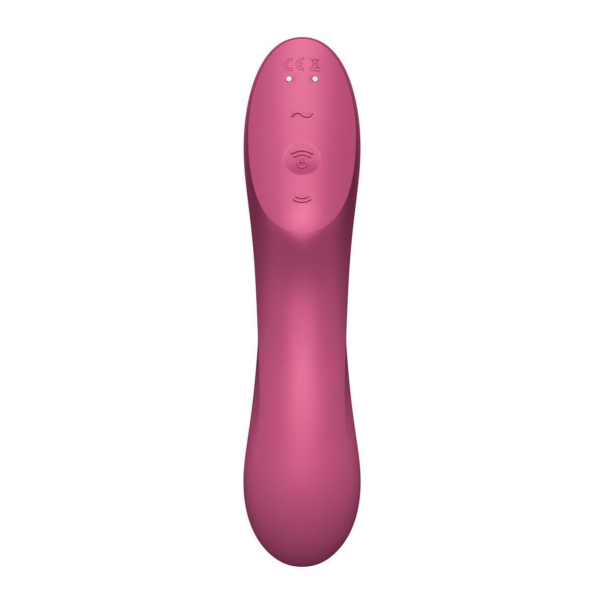 Satisfyer - Curvy Trinity 3 Insertable G-Spot Clitoral Air Stimulator Vibrator (Pink) G Spot Dildo (Vibration) Rechargeable 575429391 CherryAffairs