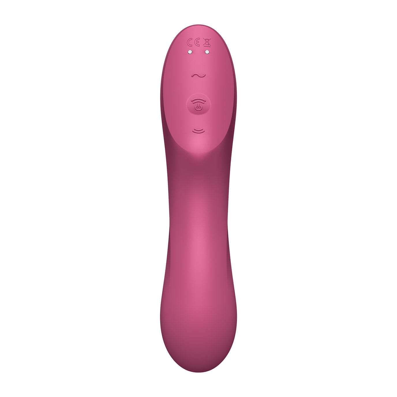 Satisfyer - Curvy Trinity 3 Insertable G-Spot Clitoral Air Stimulator Vibrator (Pink) G Spot Dildo (Vibration) Rechargeable 575429391 CherryAffairs