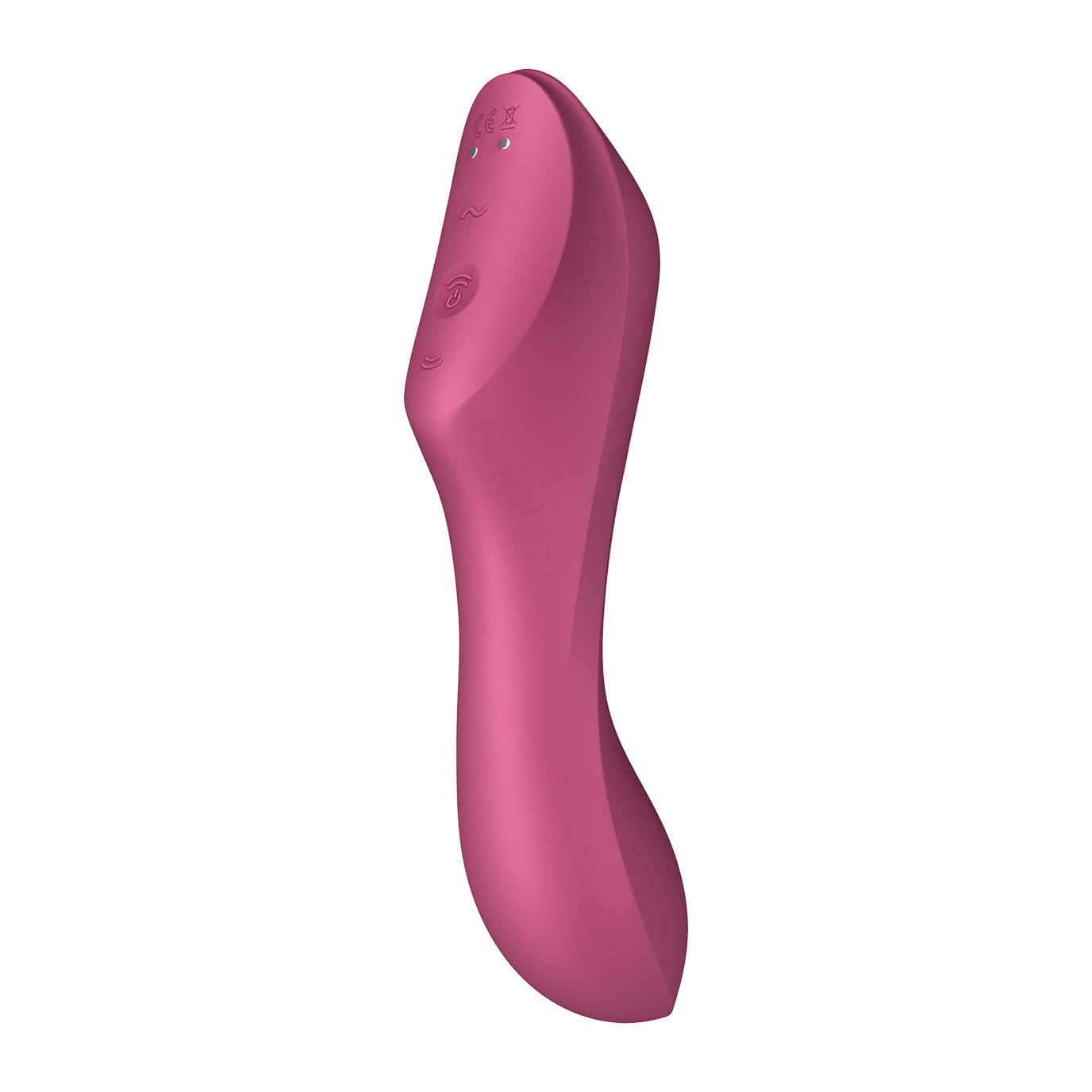 Satisfyer - Curvy Trinity 3 Insertable G-Spot Clitoral Air Stimulator Vibrator (Pink) G Spot Dildo (Vibration) Rechargeable 575429391 CherryAffairs