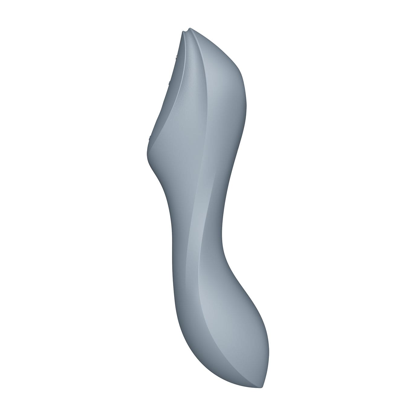 Satisfyer - Curvy Trinity 3 Insertable G-Spot Clitoral Air Stimulator Vibrator (Grey) G Spot Dildo (Vibration) Rechargeable 4061504036533 CherryAffairs