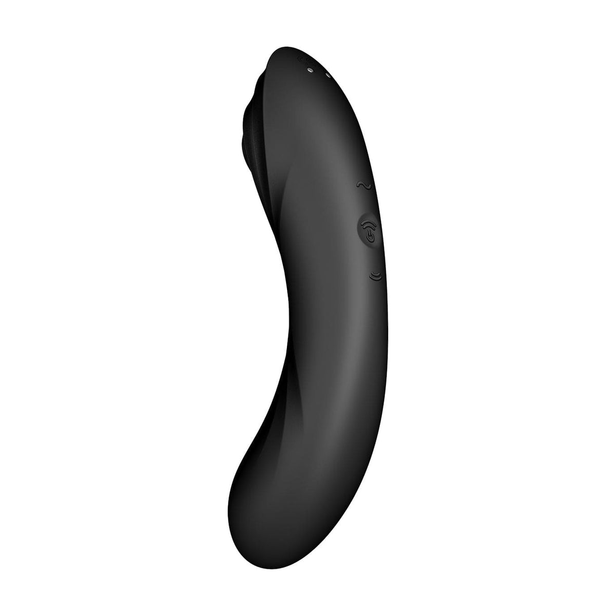 Satisfyer - Curvy Trinity 4 Insertable G-Spot Clitoral Air Stimulator Vibrator (Black) G Spot Dildo (Vibration) Rechargeable 575423908 CherryAffairs