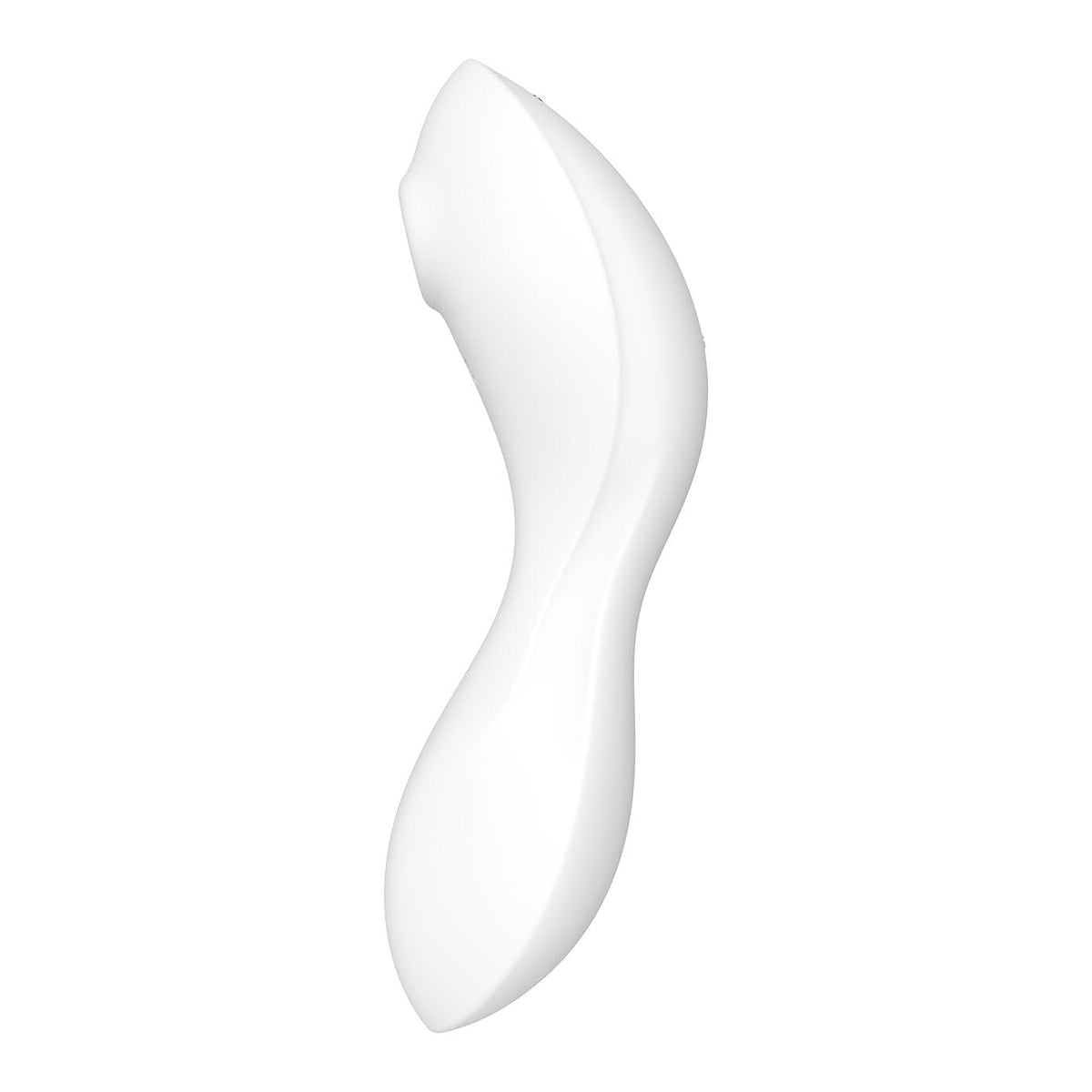Satisfyer - Curvy App-Controlled Trinity 5 Clitoral Air Stimulator Vibrator (White) Clit Massager (Vibration) Rechargeable 4061504036557 CherryAffairs