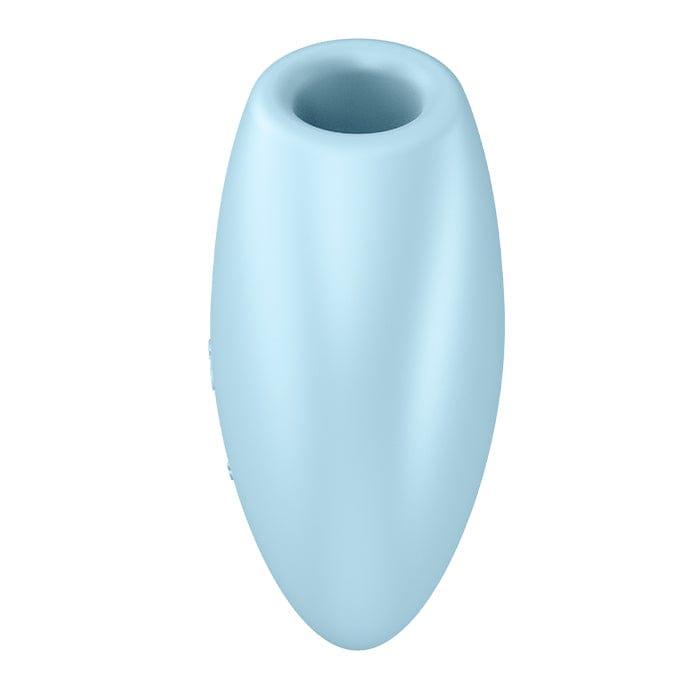 Satisfyer - Cutie Heart Air Pulse Clitoral Stimulator (Blue) Clit Massager (Vibration) Rechargeable 674672738 CherryAffairs