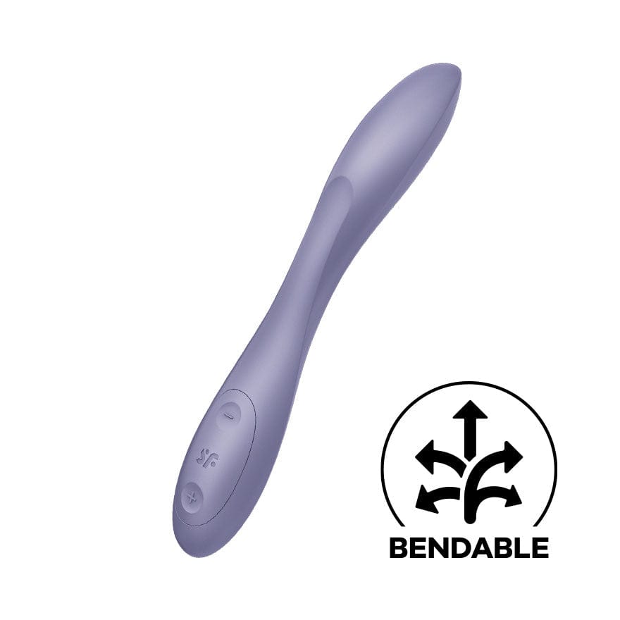 Satisfyer - Flex 2 G-Spot Vibrator (Violet) G Spot Dildo (Vibration) Rechargeable 4061504043791 CherryAffairs