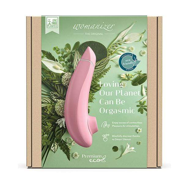 Womanizer - Premium Econ Clitoral Air Stimulator (Rose) Remote Control Anal Plug (Vibration) Rechargeable 4251460603645 CherryAffairs