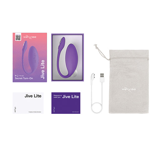 WE VIBE - Jive Lite App-Controlled Vibrating Egg Massager (Purple) - Purple - Wireless Remote Control Egg (Vibration)