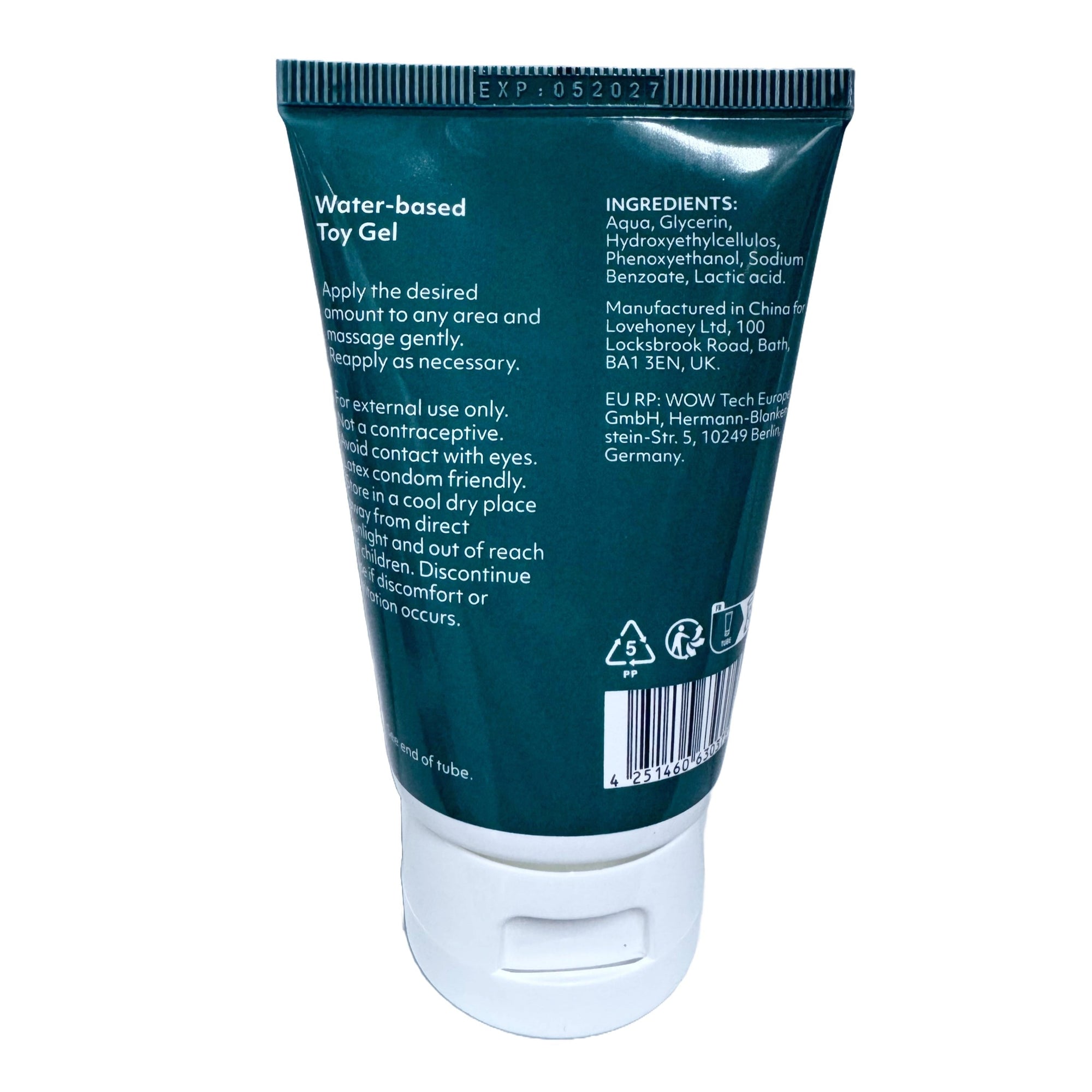 Womanizer - Water Based Toy Gel Lubricant - 60ml - Lube (Water Based)