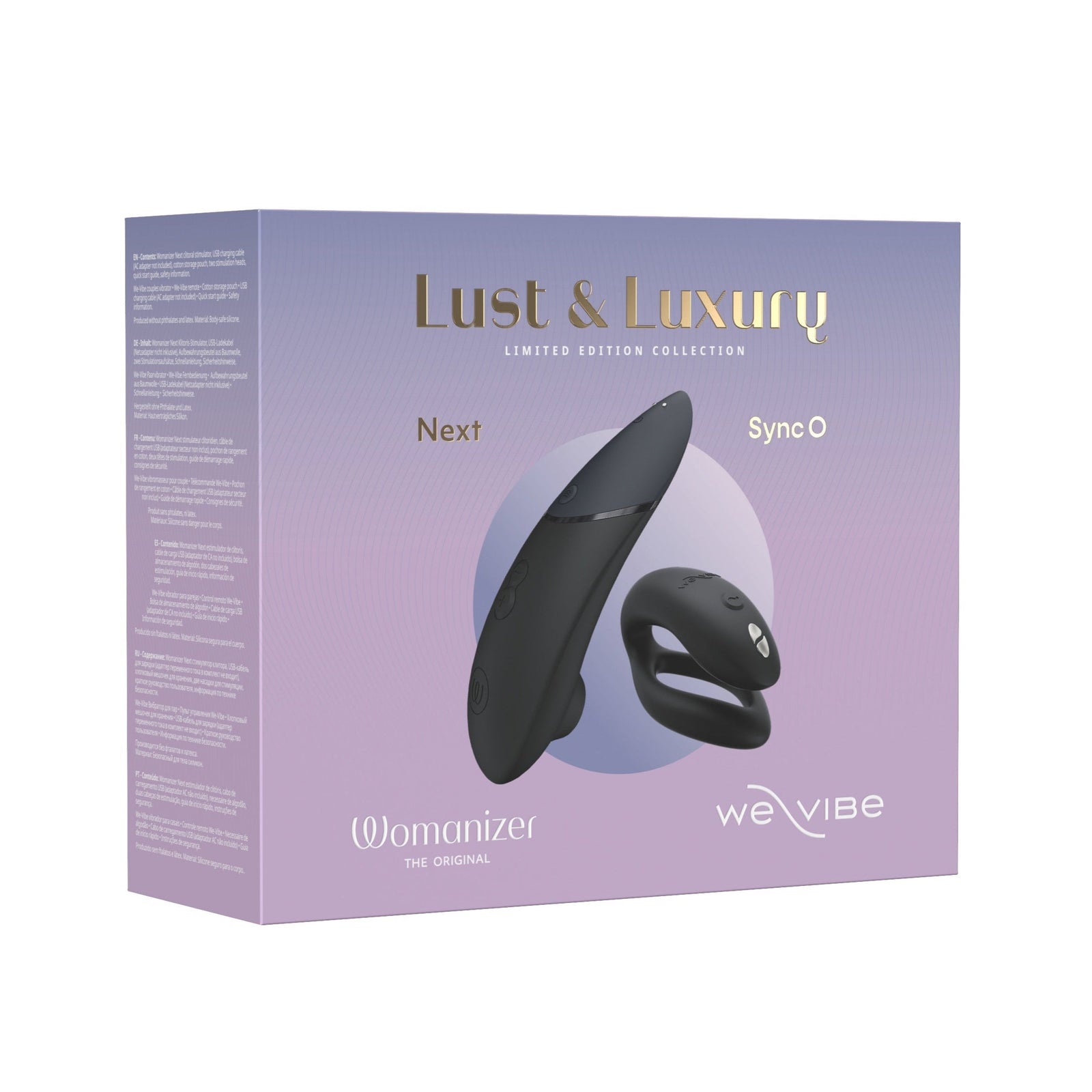 We Vibe - WMZ Collection Next and Sync O APAC/AMER Lust and Luxury Collection Box - Black