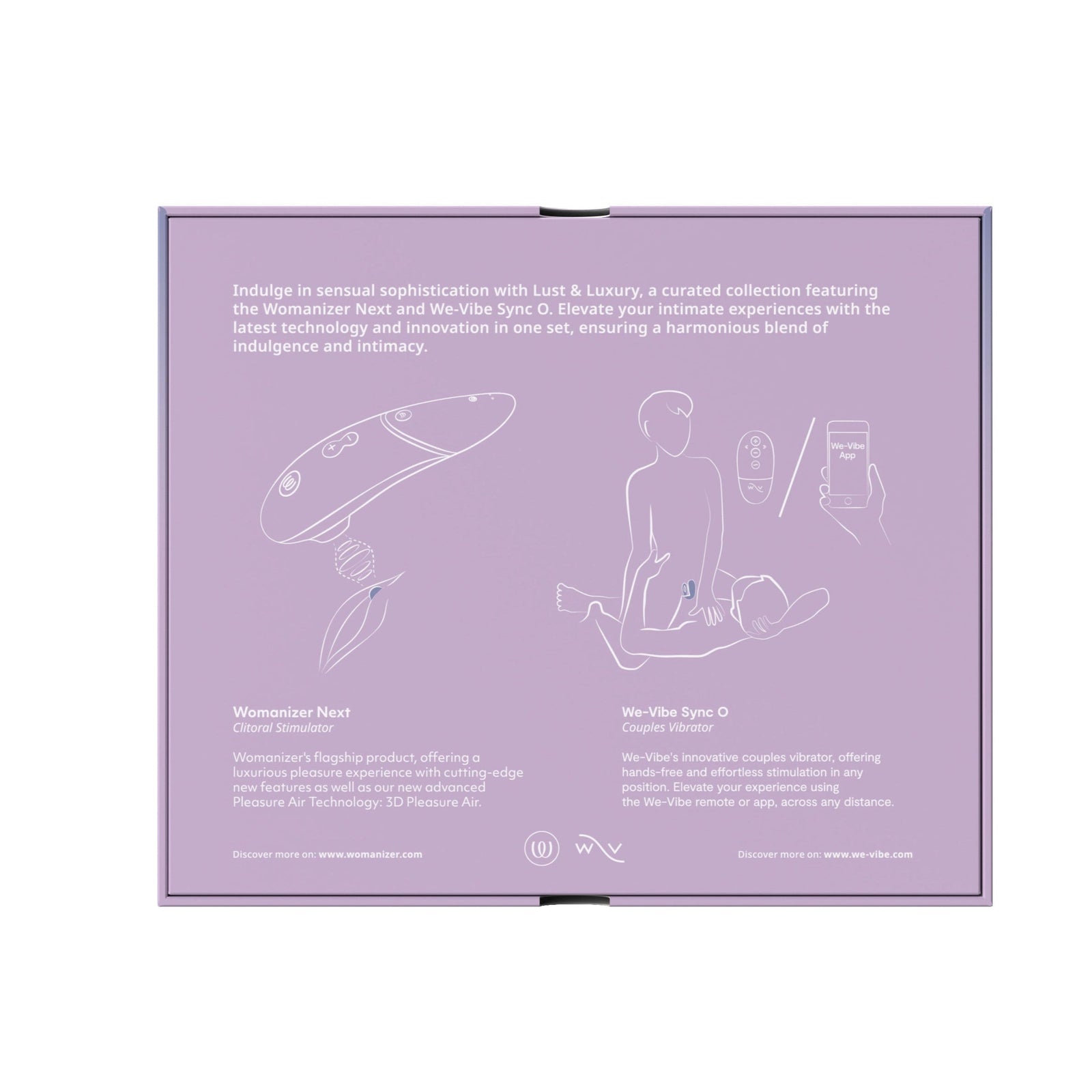 We Vibe - WMZ Collection Next and Sync O APAC/AMER Lust and Luxury Collection Box - Black