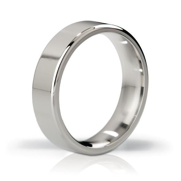 Mystim - His Ringness The Duke Stainless Steel Cock Ring 48mm (Polished) - PleasureHobby