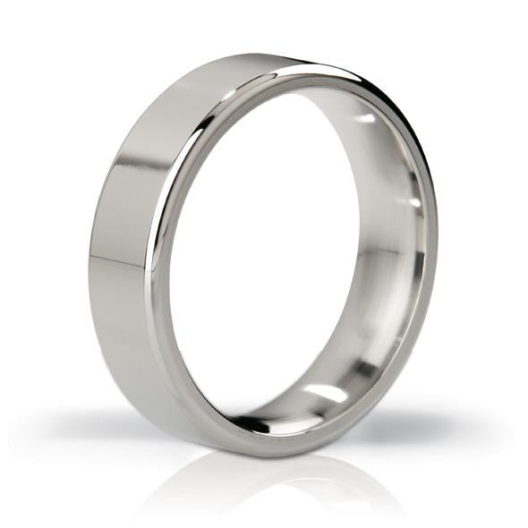 Mystim - His Ringness The Duke Stainless Steel Cock Ring 51mm (Polished) - PleasureHobby