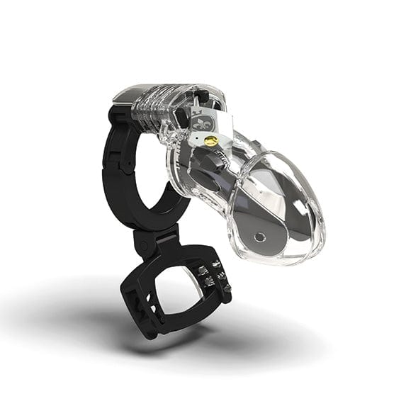 Mystim - Pubic Enemy 3 Chastity Cock Cage  (Clear) Plastic Cock Cage (Non Vibration) 620210477 CherryAffairs
