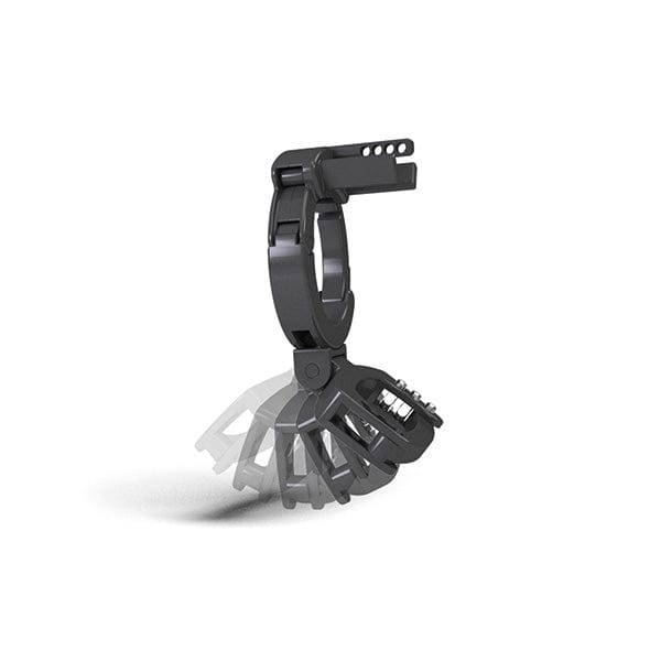 Mystim - Pubic Enemy 3 Chastity Cock Cage  (Clear) Plastic Cock Cage (Non Vibration) 620210477 CherryAffairs