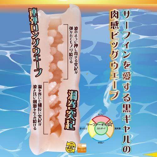 Toysheart - Black Gal Series Surfer Gal Onahole (Beige) Masturbator Vagina (Non Vibration) 324172378 CherryAffairs