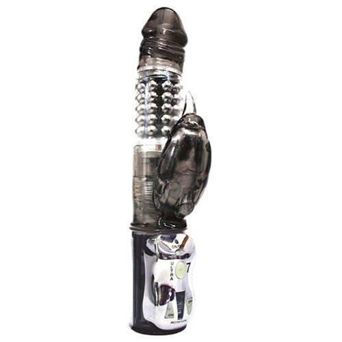 ToysHeart - Visconti 7 Mode Controls Rabbit Vibrator (Black) - Durio Asia Distribution ToysHeart - Visconti 7 Mode Controls Rabbit Vibrator (Black) - Durio Asia Distribution