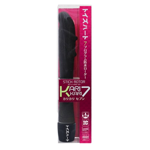 Toysheart - Stick Rotor Crispy Kari Kari 7 Onahole (Black) G Spot Dildo (Vibration) Non Rechargeable 621249344 CherryAffairs
