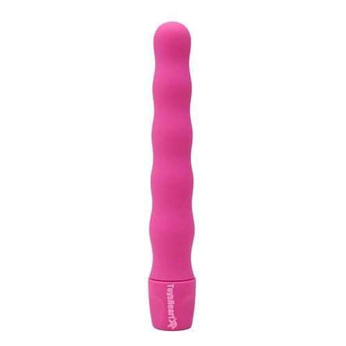 ToysHeart - Stick Rotor Yuru Nyuru 7 G-Spot Vibrator (Pink) G Spot Dildo (Vibration) Non Rechargeable - CherryAffairs Singapore