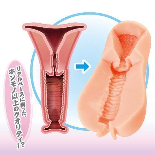 Toysheart - G 19 Secret Uterus Onahole (Beige) Masturbator Vagina (Non Vibration)